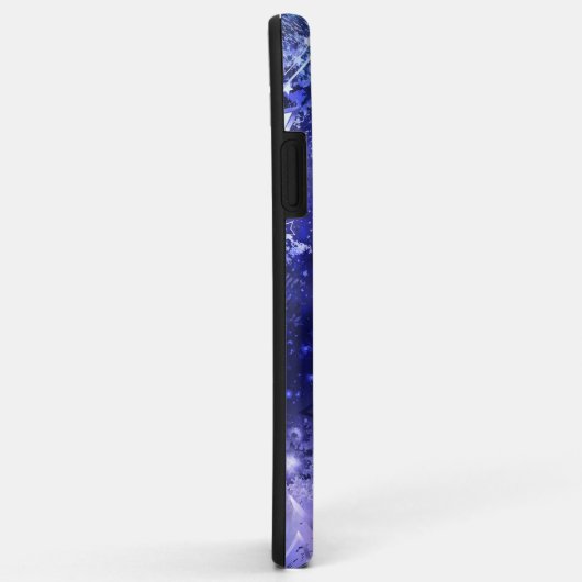 Coques Case-Mate iPhone Arrière - plan spatial avec étoiles (Dos/Droite)