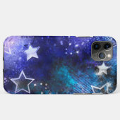 Coques Case-Mate iPhone Arrière - plan spatial avec étoiles (Dos (Horizontal))