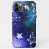 Coques Case-Mate iPhone Arrière - plan spatial avec étoiles (Dos)