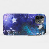 Coques Case-Mate iPhone Arrière - plan spatial avec étoiles (Dos (Horizontal))