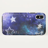 Coques Case-Mate iPhone Arrière - plan spatial avec étoiles (Dos (Horizontal))