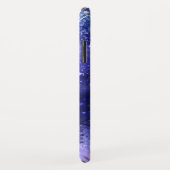 Coques Case-Mate iPhone Arrière - plan spatial avec étoiles (Dos/Droite)