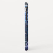 Coques Case-Mate iPhone Arrière - plan spatial avec étoiles (Dos/Gauche)