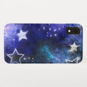 Coques Case-Mate iPhone Arrière - plan spatial avec étoiles (Dos (Horizontal))