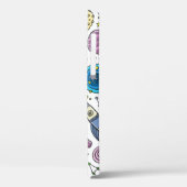 Coques Case-Mate iPhone Arrière - plan spatial. Planètes du système solair (Verso / Gauche)