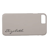 Coques Case-Mate iPhone Arrière - plan Tan clair (Dos (Horizontal))