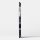 Coques Case-Mate iPhone Arrière - plan Textile carré Texture (Verso / Gauche)