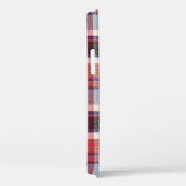 Coques Case-Mate iPhone Arrière - plan Textile carré Texture (Verso / Droite)