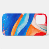 Coques Case-Mate iPhone Arrière - plan texturé art Abstrait, fragment de c (Verso (horizontal))