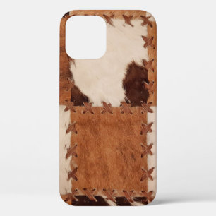 Case-Mate iPhone Case Arrière - plan texturé en cuir gros plan.
