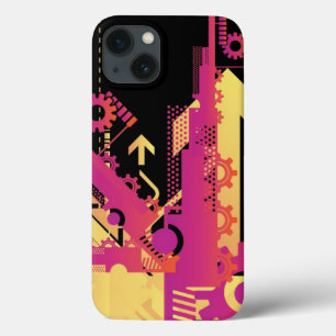 Case-Mate iPhone Case Arrière - plan tramé technique 7