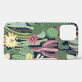 Coques Case-Mate iPhone arrière - plan transparent avec cactus (Verso (horizontal))