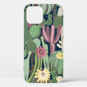 Coques Case-Mate iPhone arrière - plan transparent avec cactus (Verso)