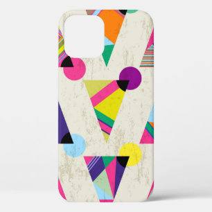 Case-Mate iPhone Case arrière - plan triangle sans couture, motif hipste