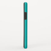 Coques Case-Mate iPhone Arrière - plan Turquoise prêt à (Dos/Droite)