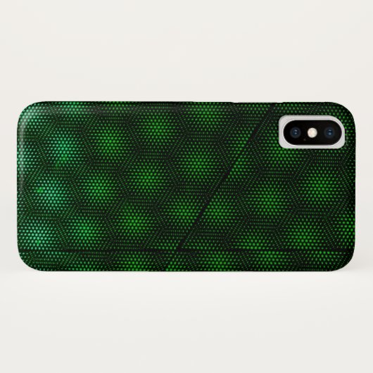 Coques Case-Mate iPhone Arrière - plan vert abstrait (Dos (Horizontal))