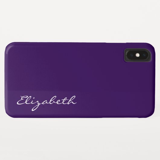 Coques Case-Mate iPhone Arrière - plan violet clair (Dos (Horizontal))