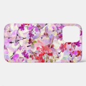 Coques Case-Mate iPhone Arrière - plans d'aquarelle Orchidée-Sakura (Verso (horizontal))