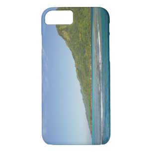 Coque iPhone 7 Arrivée en ferry pour Moorea, Polynésie française