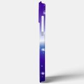 Coques Case-Mate iPhone Arrosage avec étoiles sur bleu violet noir arc-en- (Verso / Gauche)