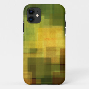 Coques Pour iPhone art 2 géométriques abstraits colorés vintages
