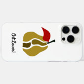 Coques Case-Mate iPhone Art à découper en poires (Verso (horizontal))