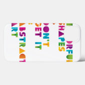 Coques Case-Mate iPhone Art abstrait (Verso (horizontal))