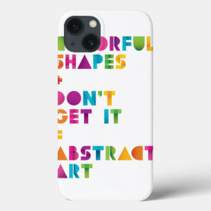 Etui iPhone 13 Art abstrait