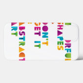 Coques Case-Mate iPhone Art abstrait (Verso (horizontal))
