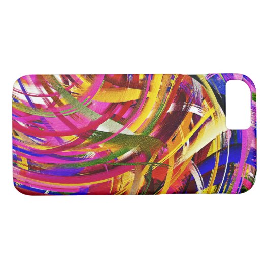 Coques Case-Mate iPhone Art Abstrait #8 (Dos (Horizontal))
