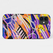 Coques Case-Mate iPhone Art Abstrait audacieux et expressif (Dos (Horizontal))