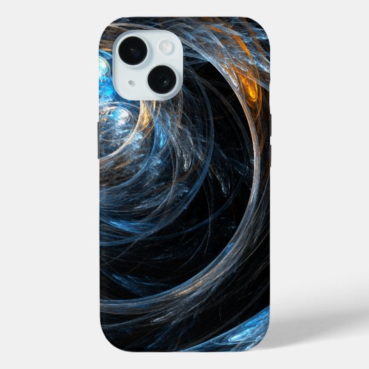 Coques Case-Mate iPhone Art abstrait autour du monde (Verso)