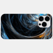 Coques Case-Mate iPhone Art abstrait autour du monde (Verso (horizontal))