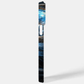 Coques Case-Mate iPhone Art abstrait autour du monde (Verso / Droite)