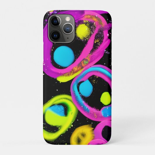 Coques Case-Mate iPhone art abstrait brillant (Dos)