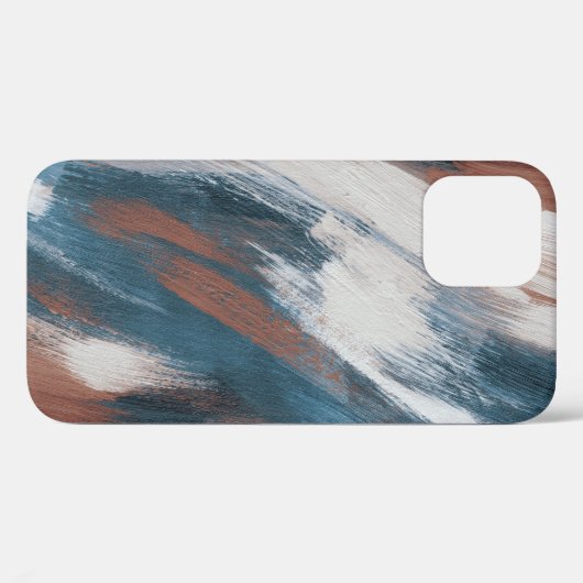 Coques Case-Mate iPhone Art Abstrait : Brush Strokes Versatile. (Verso (horizontal))