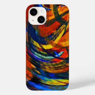 Coque Pour iPhone 14 Art Abstrait coloré