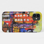 Coques Case-Mate iPhone Art Abstrait coloré (Dos (Horizontal))