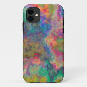 Case-Mate iPhone Case Art abstrait de arc-en-ciel d'aquarelle par Christ