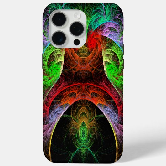 Coques Case-Mate iPhone Art abstrait de Carnaval (Verso)