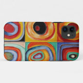 Coques Case-Mate iPhone Art abstrait de Kandinsky (Dos (Horizontal))