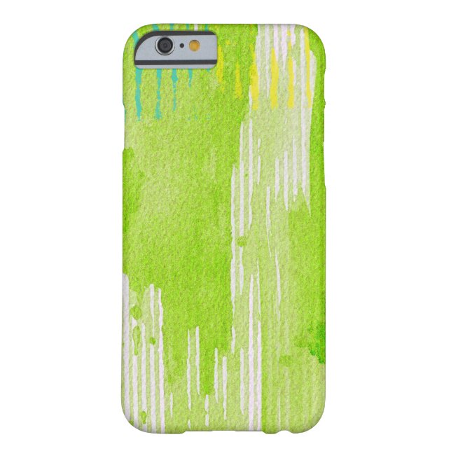 Coques Case-Mate iPhone art abstrait de vert de chaux (Dos)