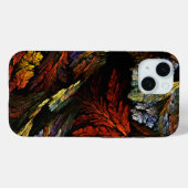 Coques Case-Mate iPhone Art abstrait d'harmonie des couleurs (Verso (horizontal))