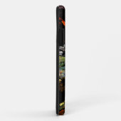 Coques Case-Mate iPhone Art abstrait d'harmonie des couleurs (Dos/Droite)