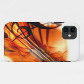 Coques Case-Mate iPhone Art abstrait du violon (Dos (Horizontal))
