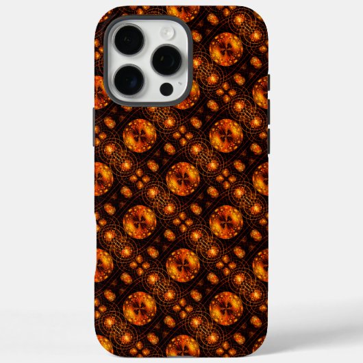 Coques Case-Mate iPhone Art abstrait élégant boho moderne or #507 (Verso)
