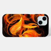 Coques Case-Mate iPhone Art Abstrait Fireball (Verso (horizontal))
