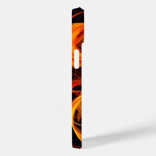 Coques Case-Mate iPhone Art Abstrait Fireball (Verso / Droite)
