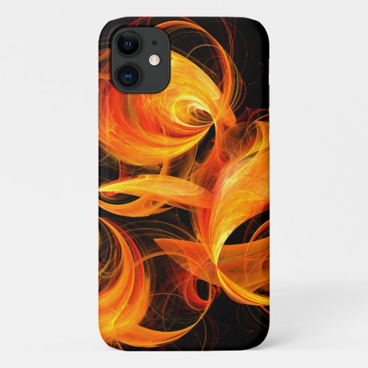 Coques Case-Mate iPhone Art Abstrait Fireball (Dos)