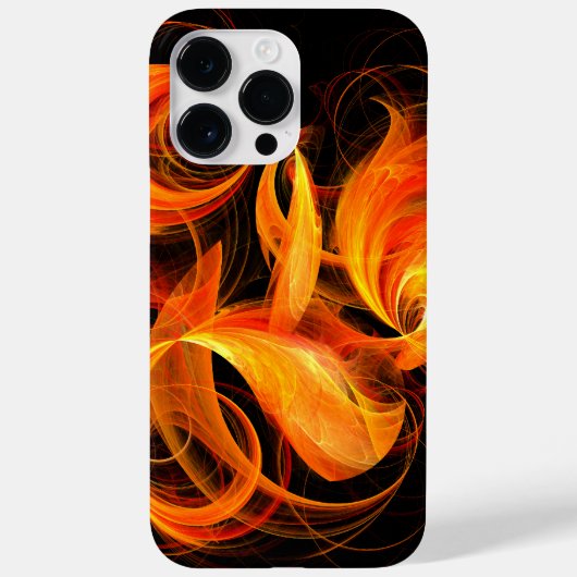 Coques Case-Mate iPhone Art Abstrait Fireball (Verso)